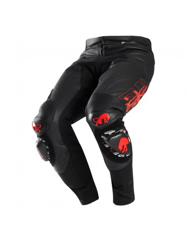 Pantalón Furygan Drack Negro y rojo