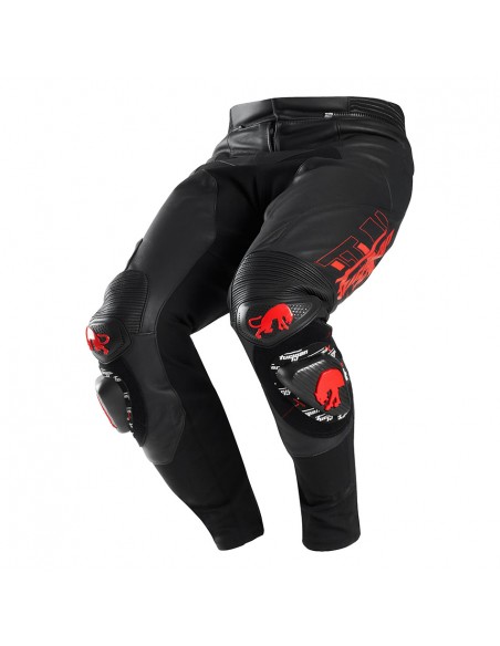 Pantalón Furygan Drack Negro y rojo