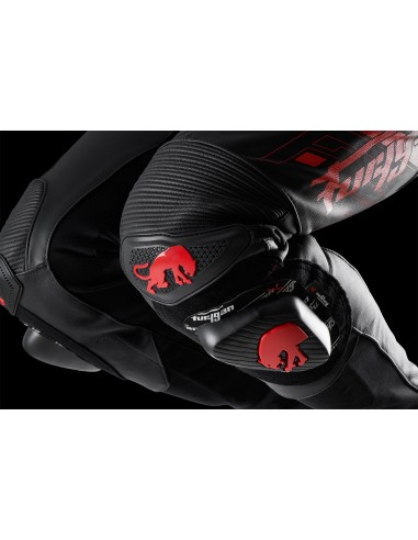 Pantalón Furygan Drack Negro y rojo