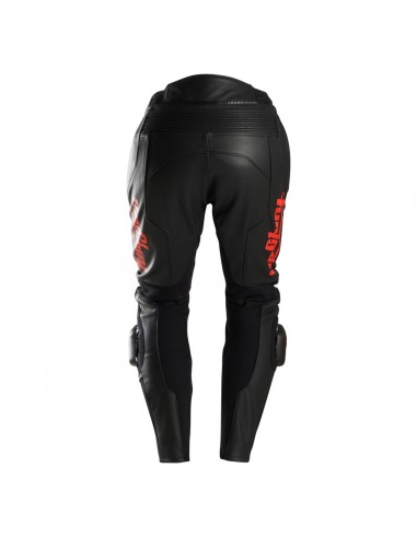 Pantalón Furygan Drack Negro y rojo