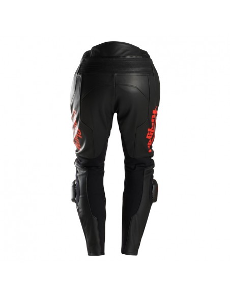 Pantalón Furygan Drack Negro y rojo