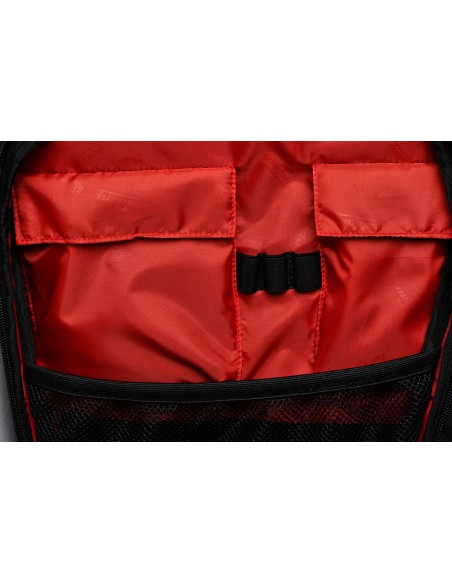 Mochila Furygan Cyclone Negro y rojo