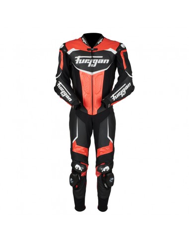 Mono Furygan Overtake X Kevlar Negro y blanco