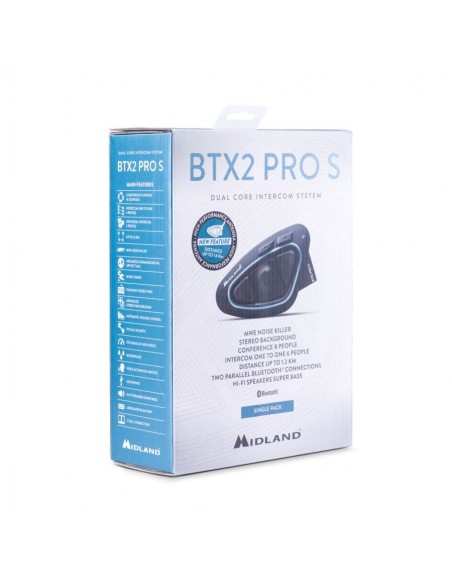 Intercomunicadores Midland BTX2 Pro S LR
