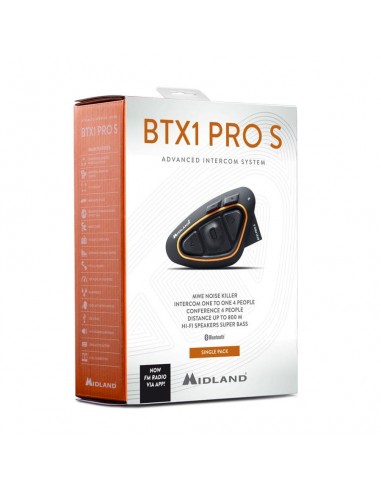 Intercomunicadores Midland BTX1 Pro S 2023