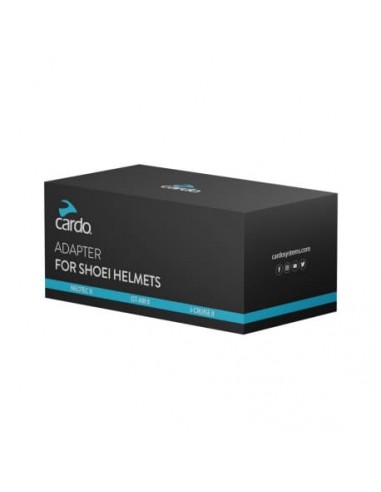 Adaptador Cardo PacktalkEdge/Neo/Custom/Pro para Casco Shoei