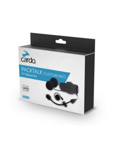 Kit de Audio Cardo Hd Packtalk Neo/Custom para Segundo Casco