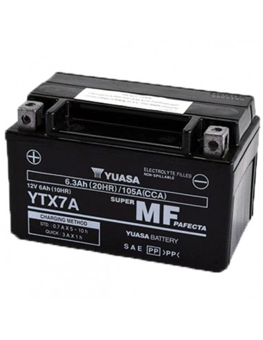 Batería de Ácido Yuasa YTX7A-WC