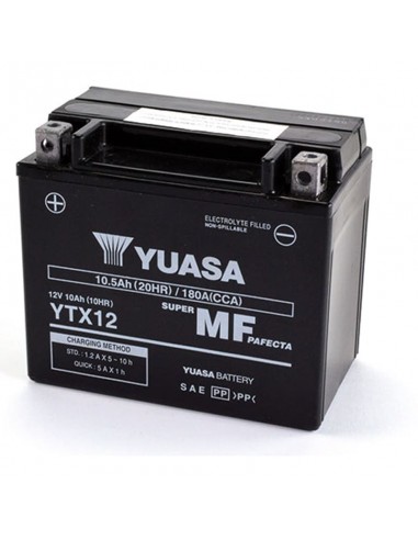 Batería de Ácido Yuasa YTX12-WC