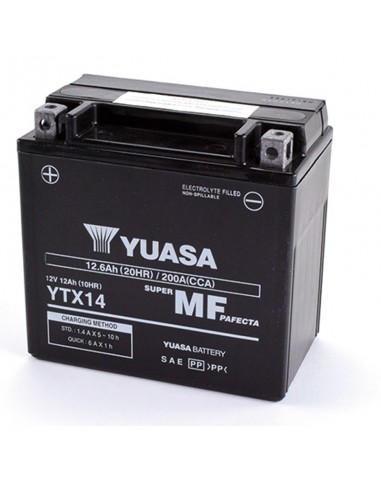 Batería de Ácido Yuasa YTX14-WC