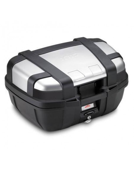 Maleta TREKKER Negro y aluminio 52 Lts