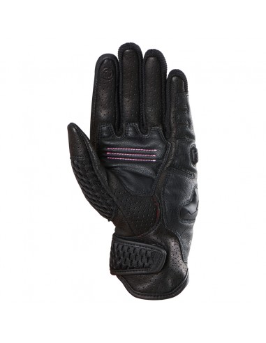 Guantes Furygan TD Air Lady Negro-blanco-rosa XS