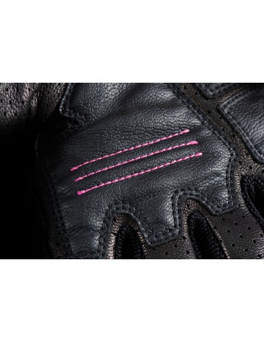 Guantes Furygan TD Air Lady Negro-blanco-rosa XS