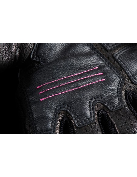 Guantes Furygan TD Air Lady Negro-blanco-rosa XS