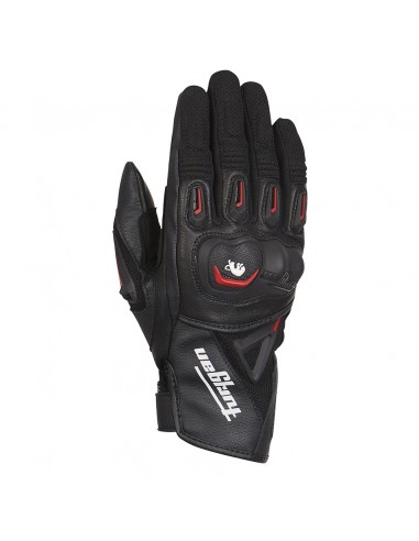 Guantes Furygan Volt Negro y rojo S