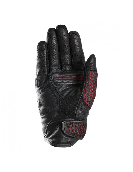 Guantes Furygan TD Air Negro-rojo-blanco S