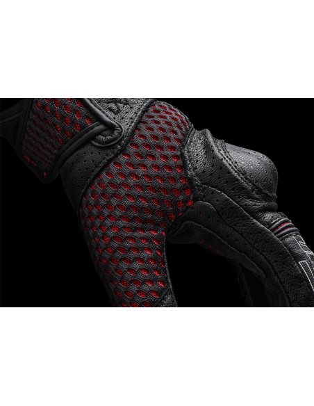 Guantes Furygan TD Air Negro-rojo-blanco S