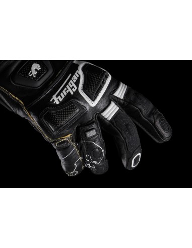 Guantes Furygan STYG20 X Kevlar Negro y blanco S