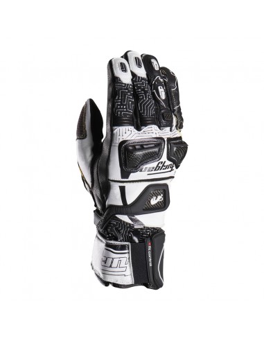 Guantes Furygan STYG20 X Kevlar Negro-amarillo fluor-blanco S
