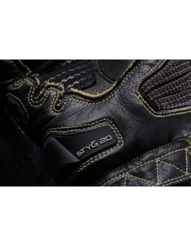 Guantes Furygan STYG20 X Kevlar Blanco y negro S