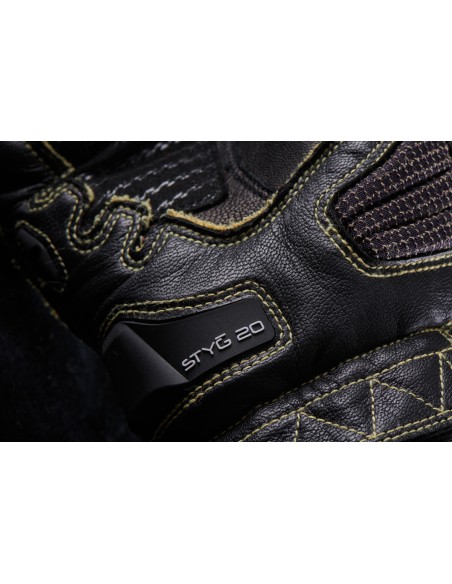 Guantes Furygan STYG20 X Kevlar Blanco y negro S