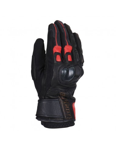 Guantes Furygan Cordoba Negro y rojo S