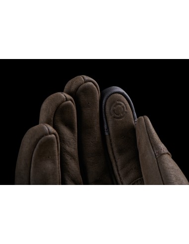 Guantes Furygan TD Vintage D3O Marrón S