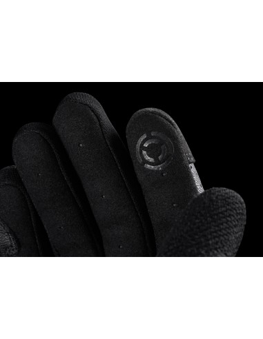 Guantes Furygan Galax Evo Negro y amarillo fluor S