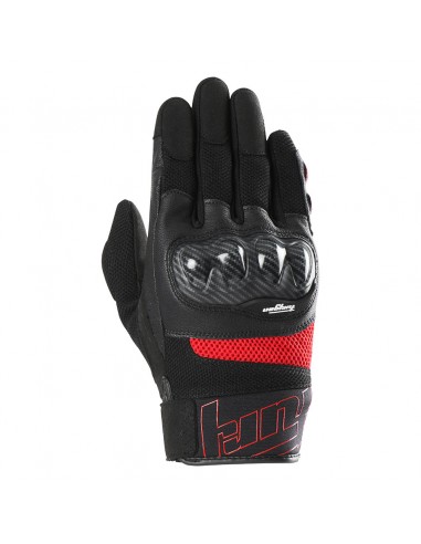 Guantes Furygan Galax Evo Negro y rojo S