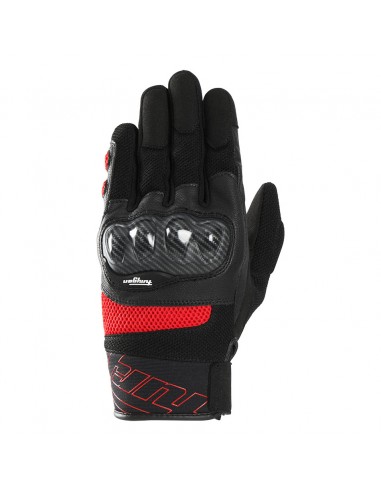 Guantes Furygan Galax Evo Negro y rojo S