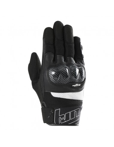 Guantes Furygan Galax Evo Negro y amarillo fluor S