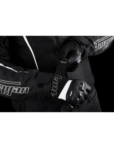 Guantes Furygan Galax Evo Negro y blanco S