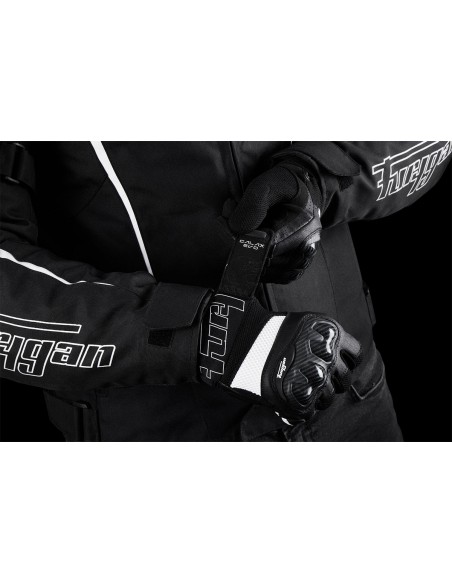 Guantes Furygan Galax Evo Negro y blanco S
