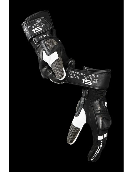 Guantes Furygan STYG15 Negro y blanco S