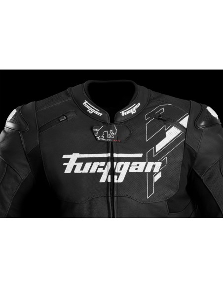 Chaqueta Furygan Raptor Evo 3 Negro y blanco S