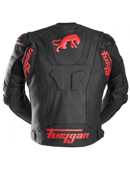 Chaqueta Furygan Raptor Evo 3 Negro y rojo S