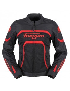 Chaqueta Furygan Mystic Evo Vented Negro y rojo S
