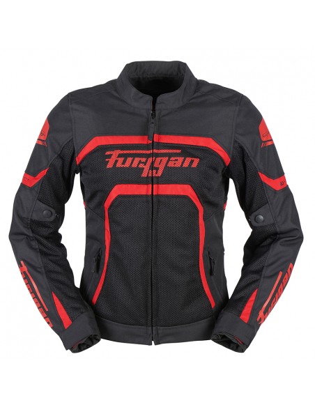 Chaqueta Furygan Mystic Evo Vented Negro y rojo S