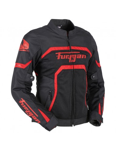 Chaqueta Furygan Mystic Evo Vented Negro y rojo S