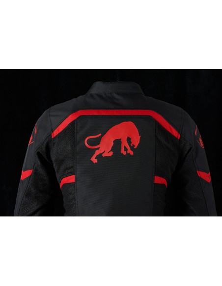 Chaqueta Furygan Mystic Evo Vented Negro y rojo S