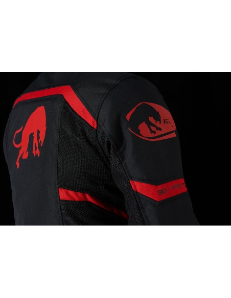 Chaqueta Furygan Mystic Evo Vented Negro y rojo S