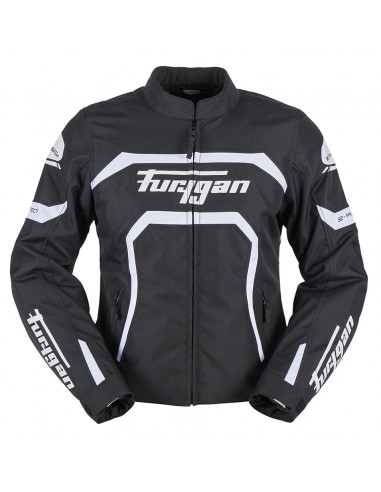 Chaqueta Furygan Mystic Evo Negro-blanco-rosa S