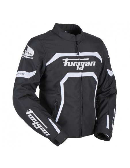Chaqueta Furygan Mystic Evo Negro y blanco S