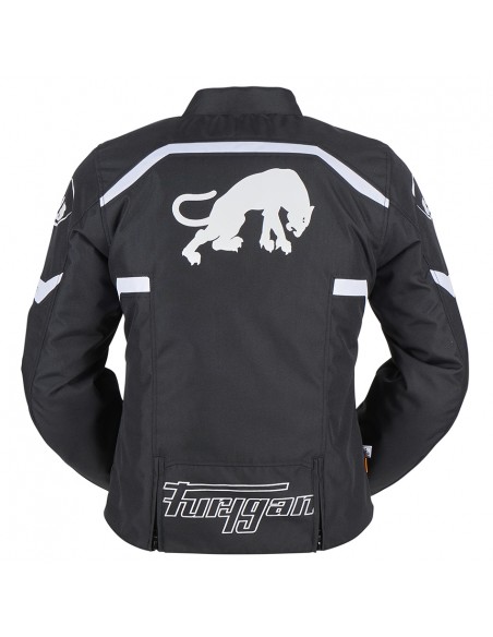 Chaqueta Furygan Mystic Evo Negro y blanco S