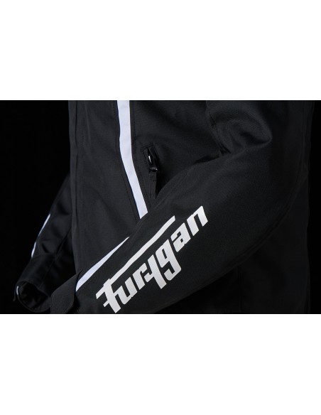 Chaqueta Furygan Mystic Evo Negro y blanco S