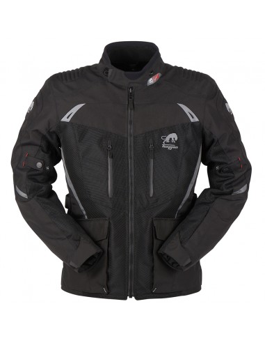 Chaqueta Furygan Apalaches Vented 2W1 Negro-gris-rojo S