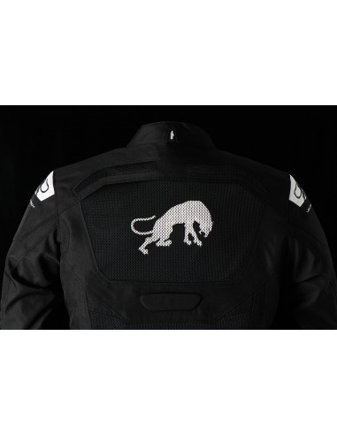 Chaqueta Furygan Atom Vented Evo Negro y blanco S
