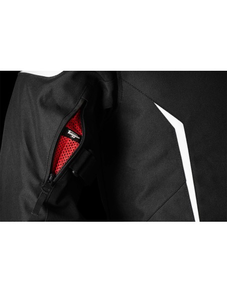 Chaqueta Furygan Yori Negro y blanco S