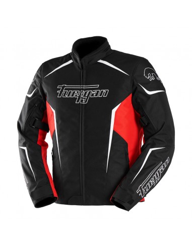 Chaqueta Furygan Yori Negro-rojo-blanco S