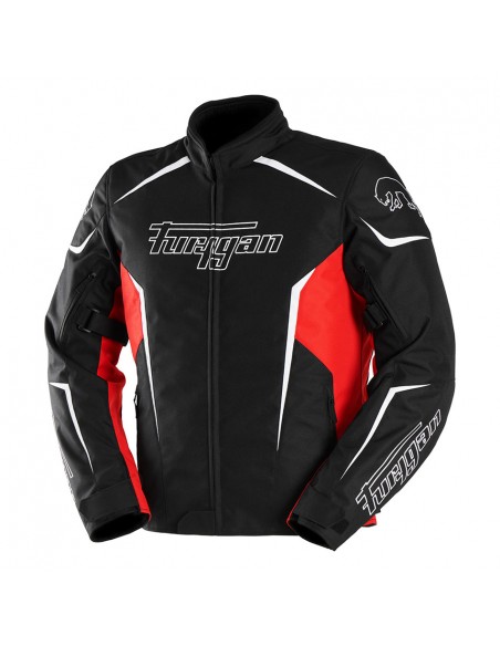 Chaqueta Furygan Yori Negro-rojo-blanco S
